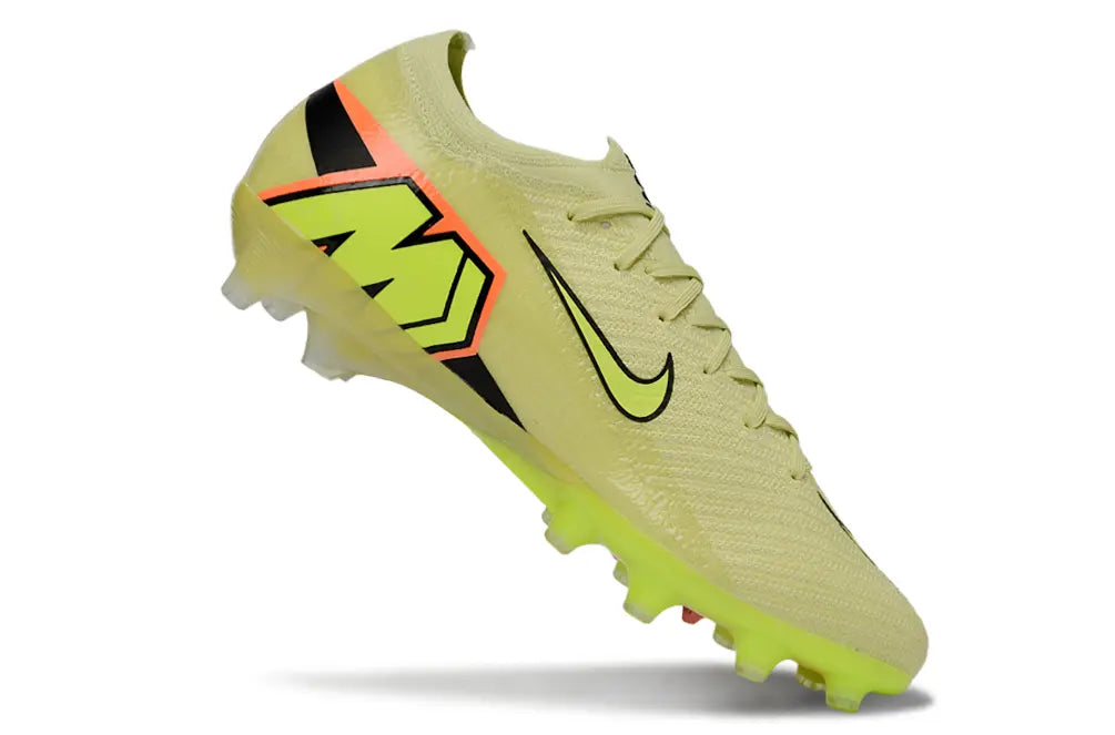 AIR ZOOM MERCURIAL VAPOR 16 ELITE MAX VOLTAGE - VERT/JAUNE FLUO/ORANGE (AG) Bonplancrampons