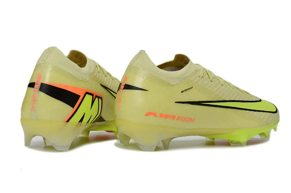 AIR ZOOM MERCURIAL VAPOR 16 ELITE MAX VOLTAGE - VERT/JAUNE FLUO/ORANGE (FG) Bonplancrampons
