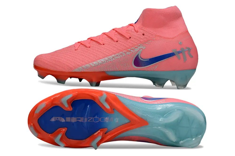 Air Zoom Max Superfly 10 Elite Vini Jr Rose/Bleu (FG) Bonplancrampons