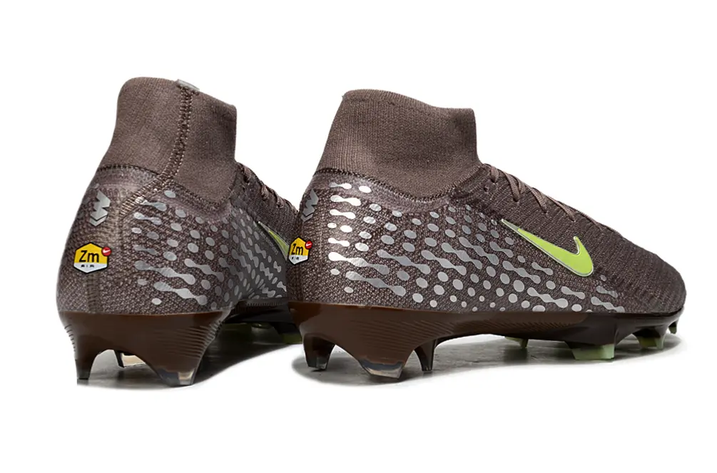 Air Zoom Max Superfly 10 Elite x Mbappé Marron/Vert/Argenté (FG) Bonplancrampons