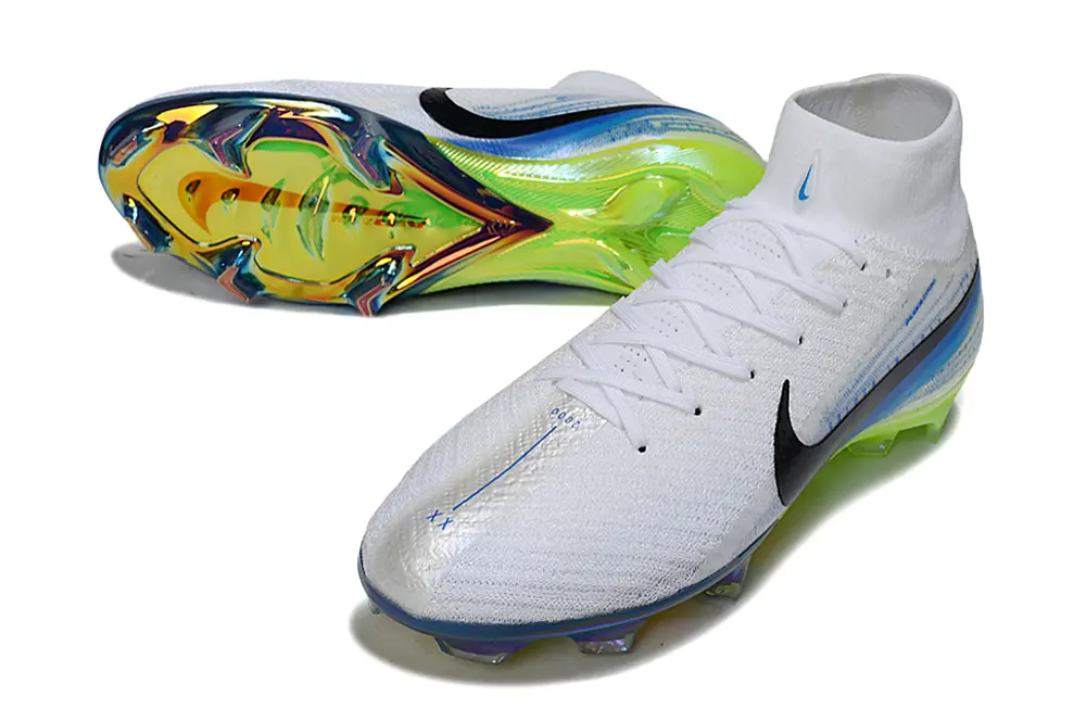 Air Zoom Max Superfly 10 Elite x Sam Kerr Personal Edition - Blanc/Noir/Bleu/Vert (FG) Bonplancrampons