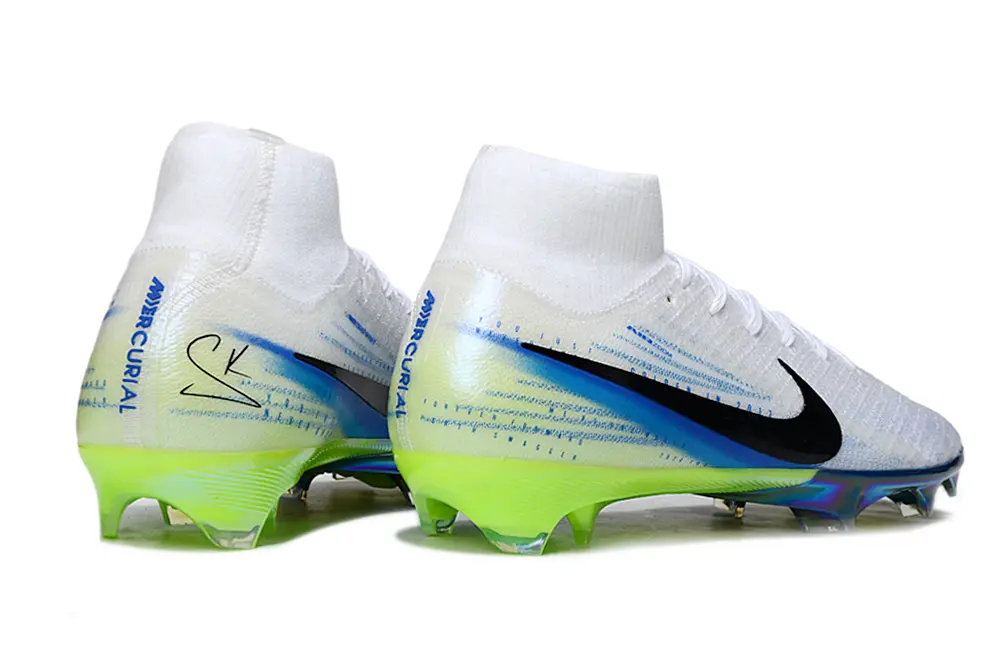 Air Zoom Max Superfly 10 Elite x Sam Kerr Personal Edition - Blanc/Noir/Bleu/Vert (FG) Bonplancrampons
