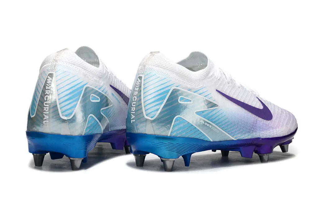 Air Zoom Mercurial Vapor 16 Elite Blanc/Violet (SG) Bonplancrampons