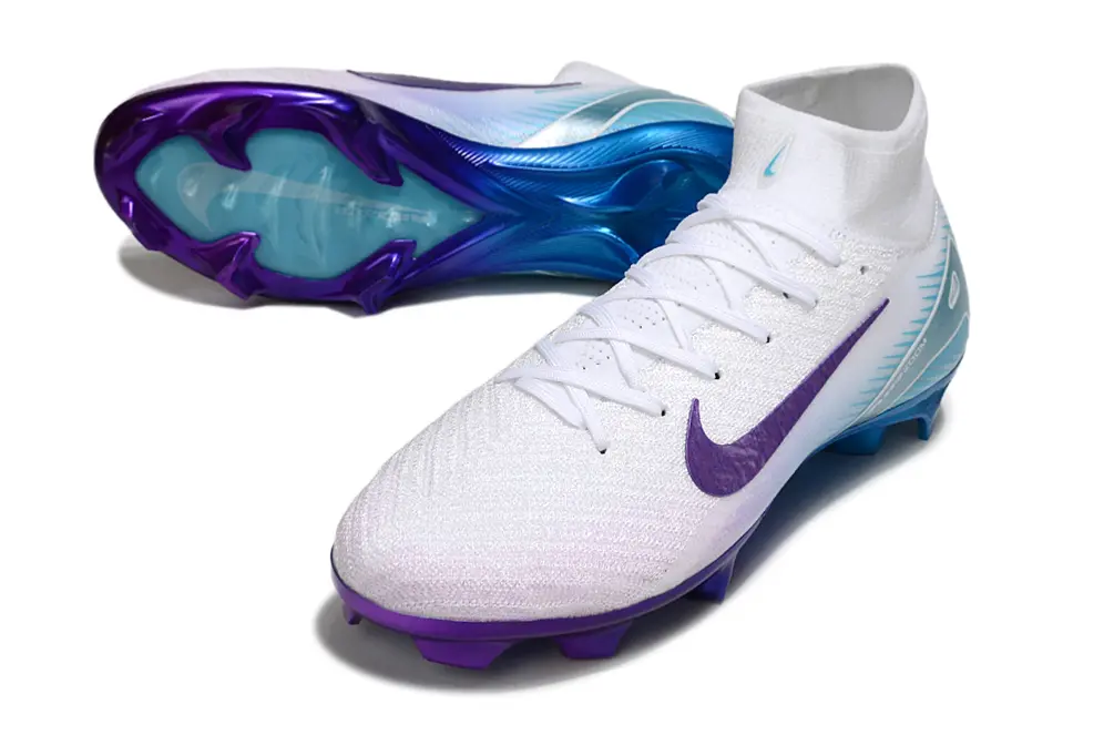 Air Zoom Superfly 10 Elite Chromatic Pack Blanc/Bleu/Violet (FG) Bonplancrampons