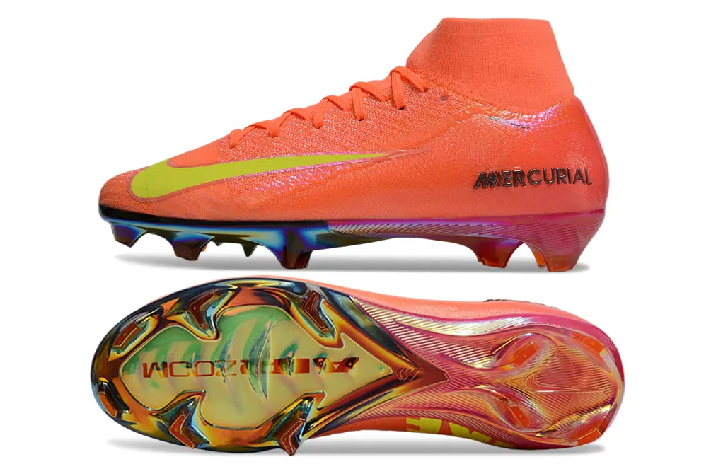 Air Zoom Superfly 10 Elite Cosmic Speed Orange/Jaune (FG) Bonplancrampons