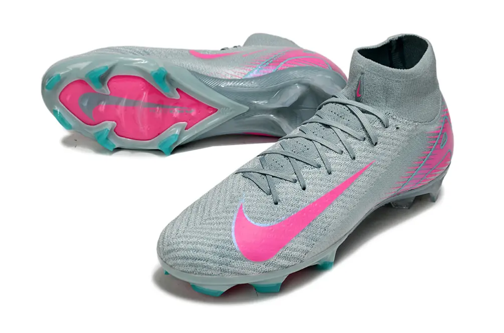 Air Zoom Superfly 10 Elite Gris/Rose (FG) Bonplancrampons