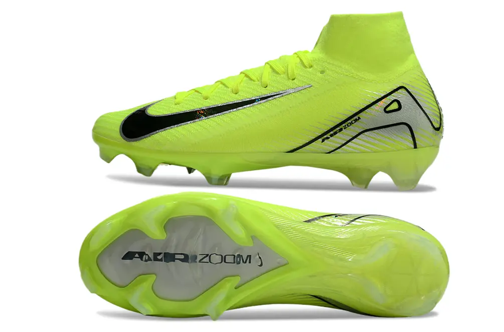 Air Zoom Superfly 10 Elite Jaune/Noir (FG) Bonplancrampons