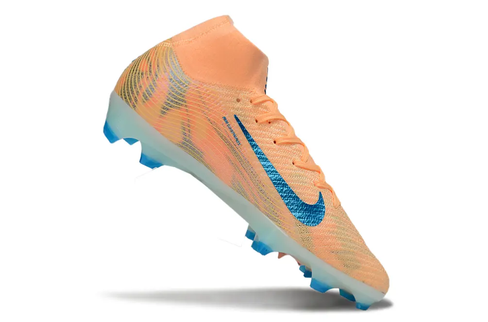 Air Zoom Superfly 10 Elite Mbappé Personal Edition - Melon/Neo Turquoise/Vert (FG) Bonplancrampons