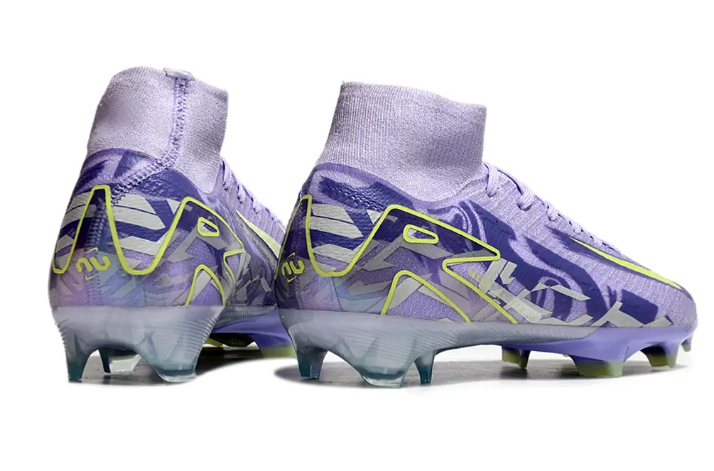 Air Zoom Superfly 10 Elite United - Purple Agate/Jaune Fluo (FG) Bonplancrampons