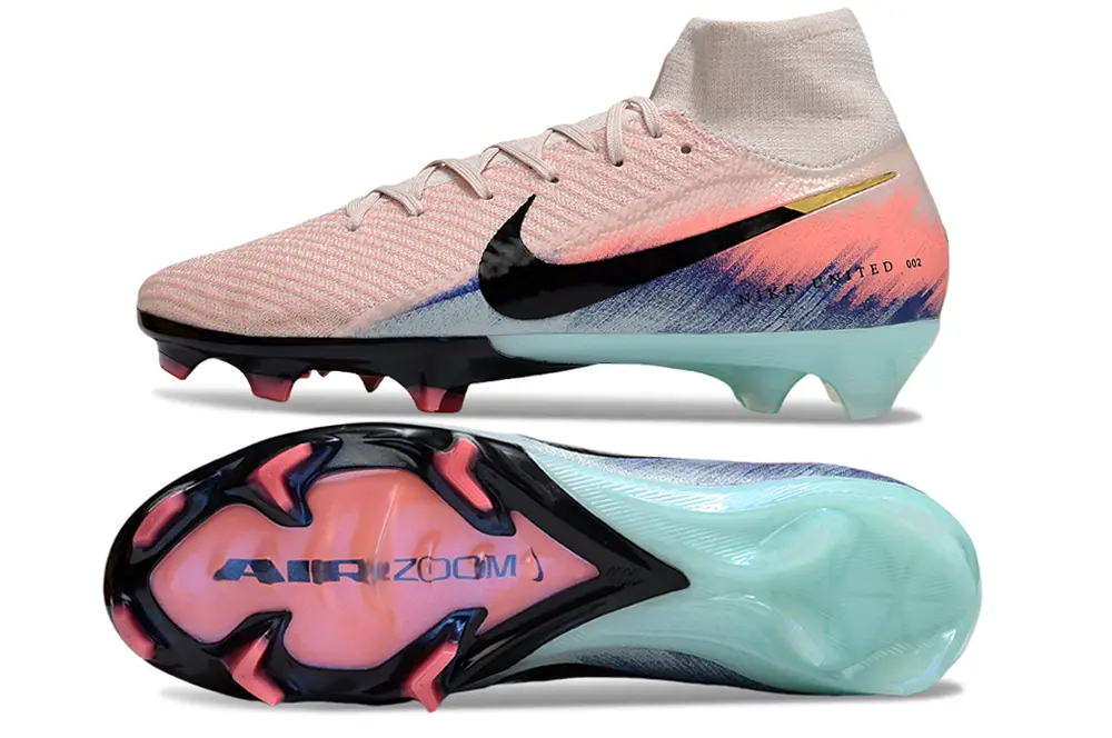 Air Zoom Superfly 10 Elite United Rose/Bleu/Noir (FG) Bonplancrampons