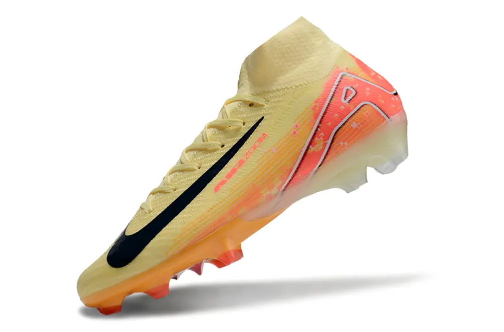 Air Zoom Superfly 10 Elite x Mbappé - Light Laser Orange/Noir (FG) Bonplancrampons