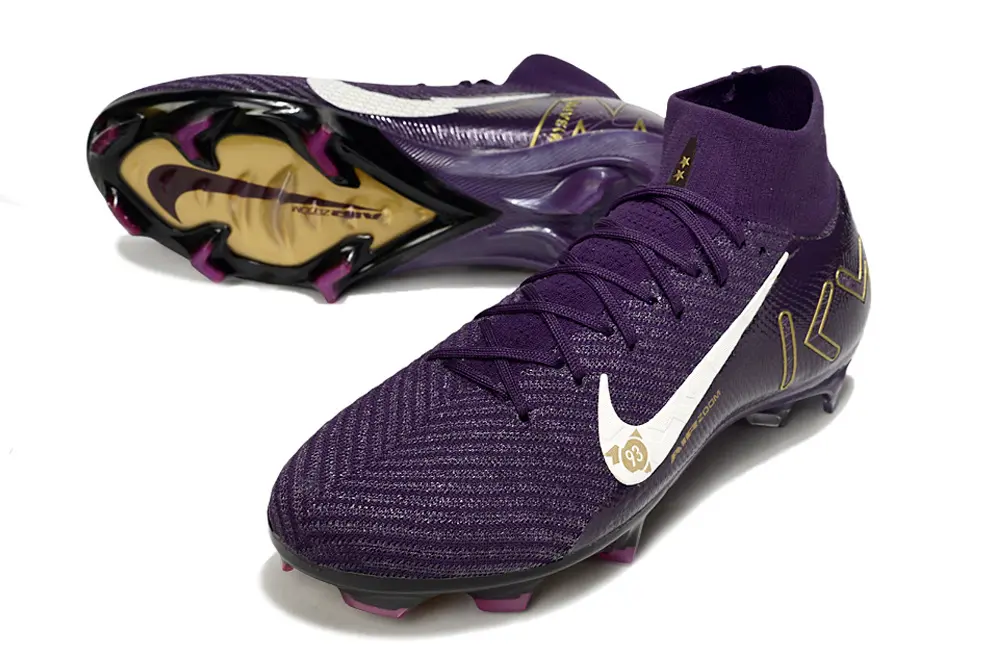 Air Zoom Superfly 10 Elite x Mbappé Violet/Blanc (FG) Bonplancrampons