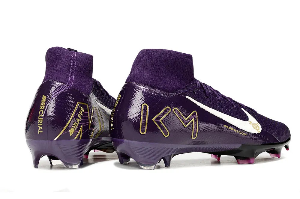 Air Zoom Superfly 10 Elite x Mbappé Violet/Blanc (FG) Bonplancrampons