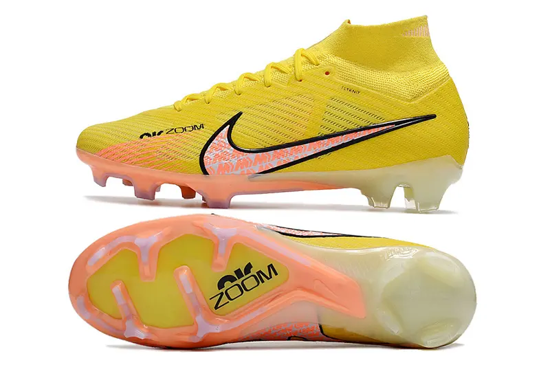 Air Zoom Superfly 9 Elite Lucent - Jaune/Crépuscule/Barely Grape (FG) Bonplancrampons