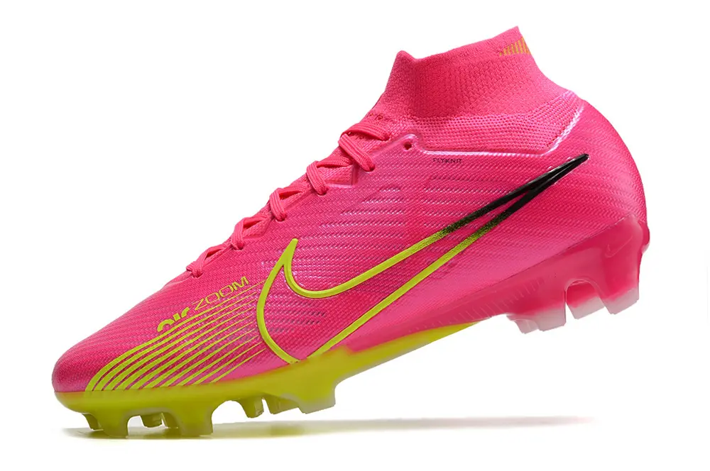 Air Zoom Superfly 9 Elite Luminous Pack Rose/Jaune (FG) Bonplancrampons