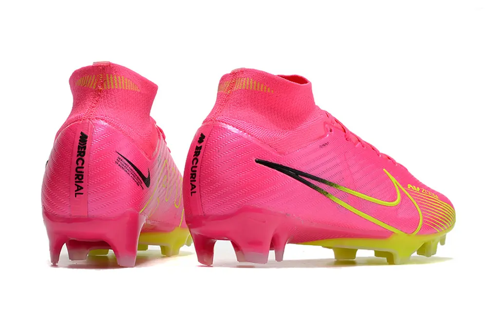 Air Zoom Superfly 9 Elite Luminous Pack Rose/Jaune (FG) Bonplancrampons
