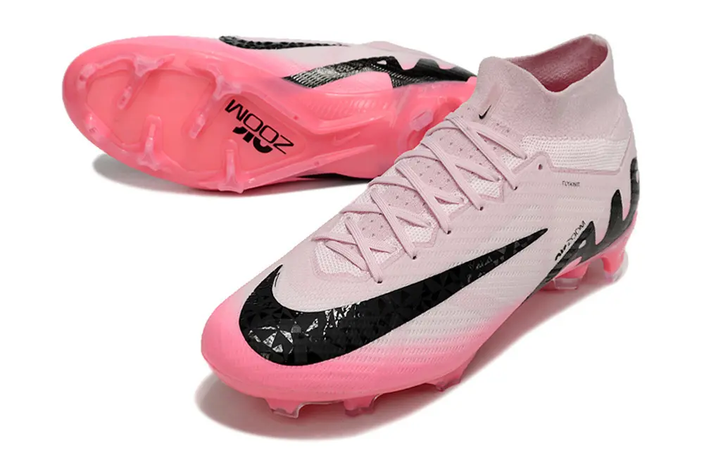 Air Zoom Superfly 9 Elite Mad Brilliance - Rose/Noir (FG) Bonplancrampons
