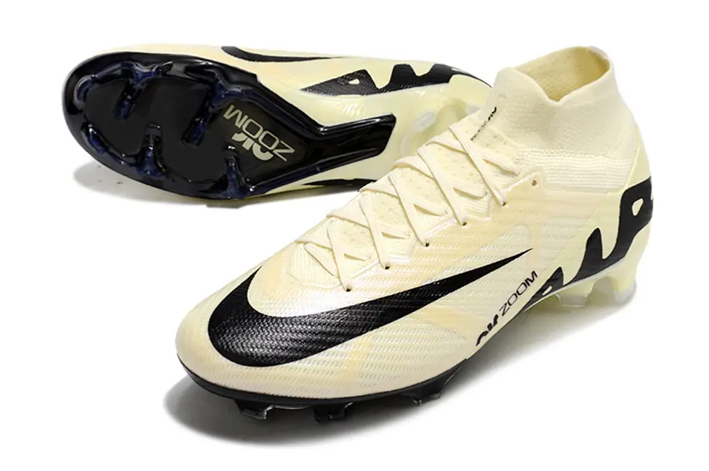 Air Zoom Superfly 9 Elite Mad Ready - Jaune/Noir (FG) Bonplancrampons