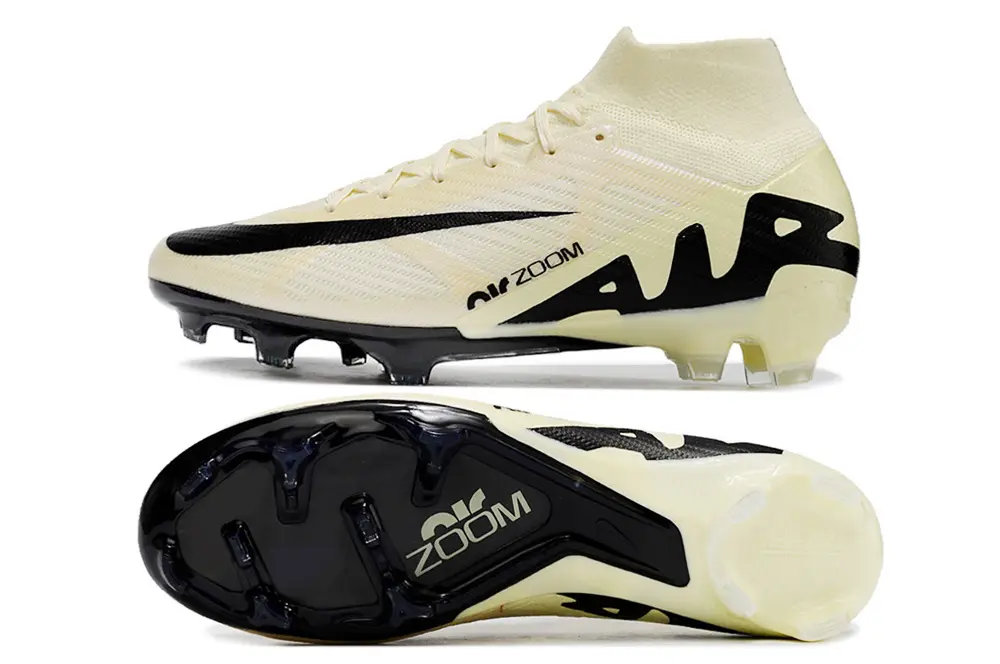 Air Zoom Superfly 9 Elite Mad Ready - Jaune/Noir (FG) Bonplancrampons