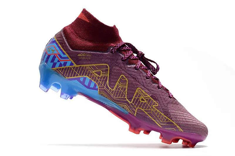 Air Zoom Superfly 9 Elite Mbappé Personal Edition - Bordeaux/Doré (FG) Bonplancrampons