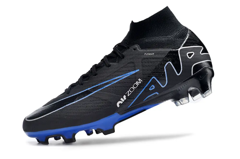 Air Zoom Superfly 9 Elite Shadow - Noir/Chrome/Bleu (FG) Bonplancrampons