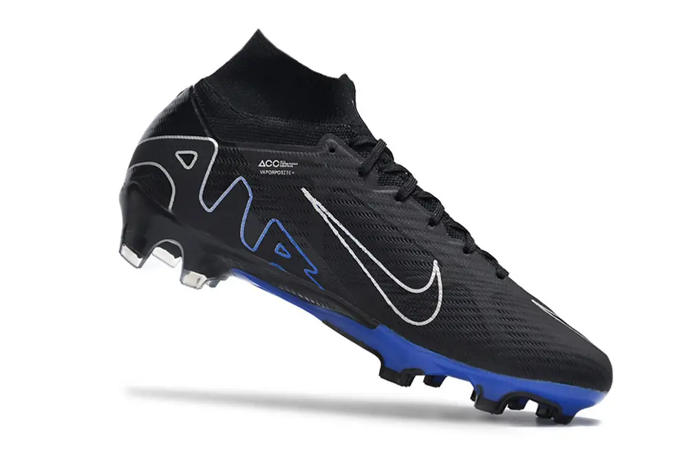 Air Zoom Superfly 9 Elite Shadow - Noir/Chrome/Bleu (FG) Bonplancrampons