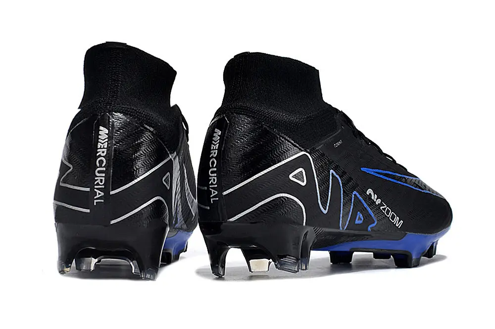 Air Zoom Superfly 9 Elite Shadow - Noir/Chrome/Bleu (FG) Bonplancrampons
