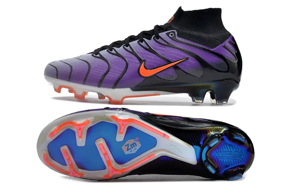 Air Zoom Superfly 9 Elite TN Voltage - Violet/Noir/Blanc (FG) Bonplancrampons
