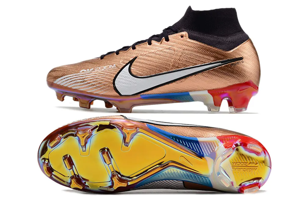 Air Zoom Superfly 9 Elite x Mbappé - Cuivre Métallisé (FG) Bonplancrampons