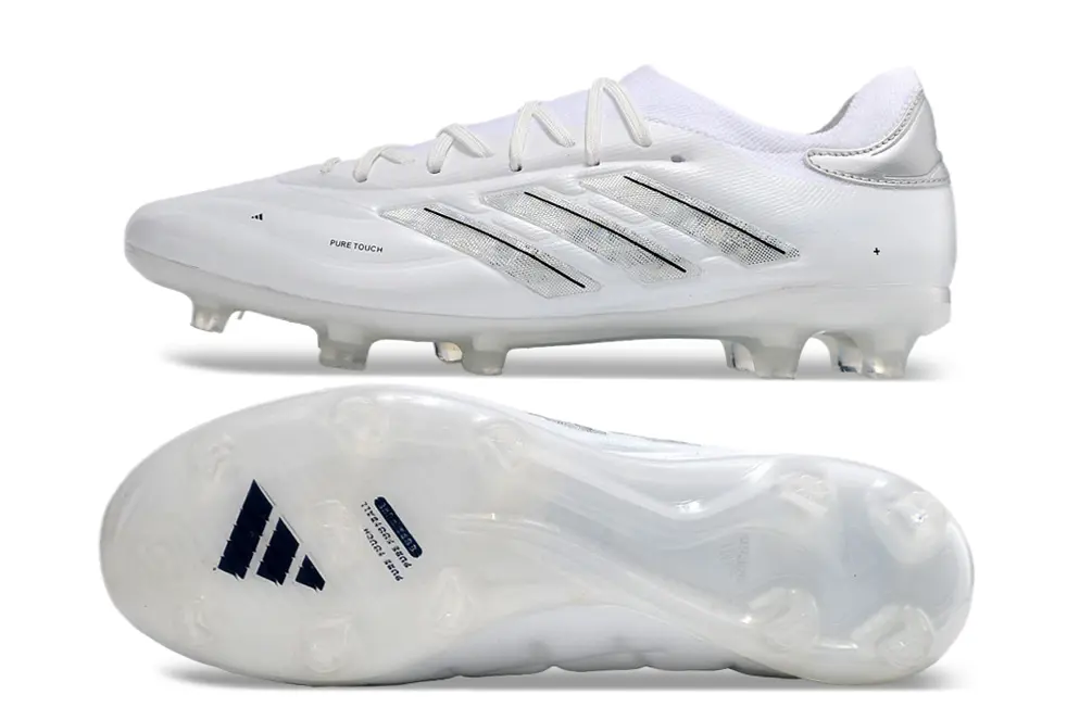 Copa Pure Elite 2 Blanc/Argenté (FG) Bonplancrampons