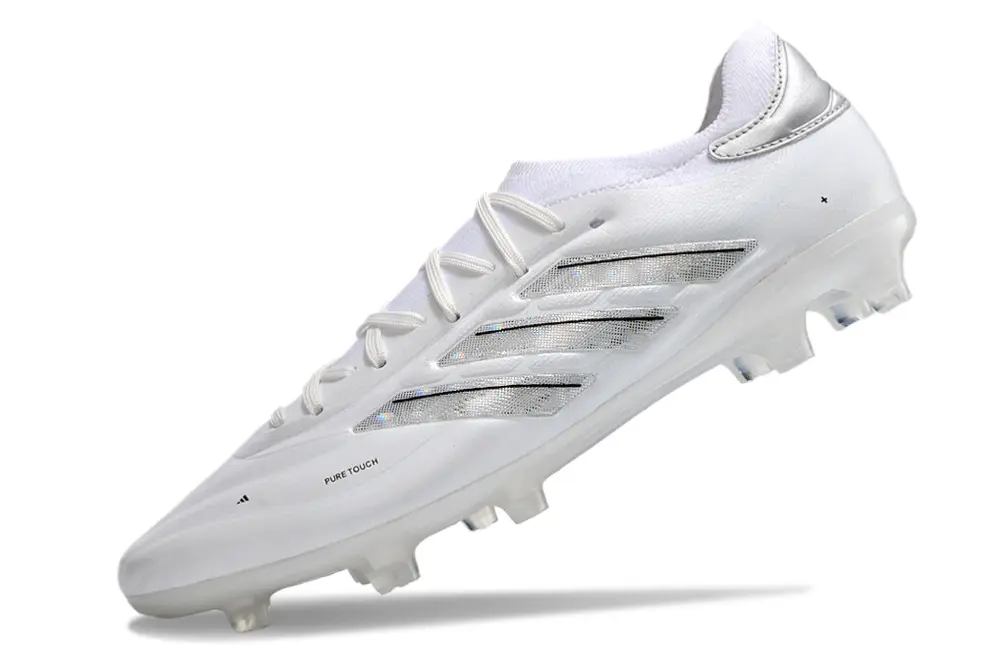 Copa Pure Elite 2 Blanc/Argenté (FG) Bonplancrampons