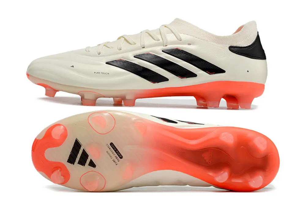 Copa Pure Elite 2 Blanc/Noir/Orange (FG) Bonplancrampons