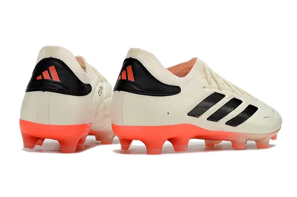 Copa Pure Elite 2 Blanc/Noir/Orange (FG) Bonplancrampons