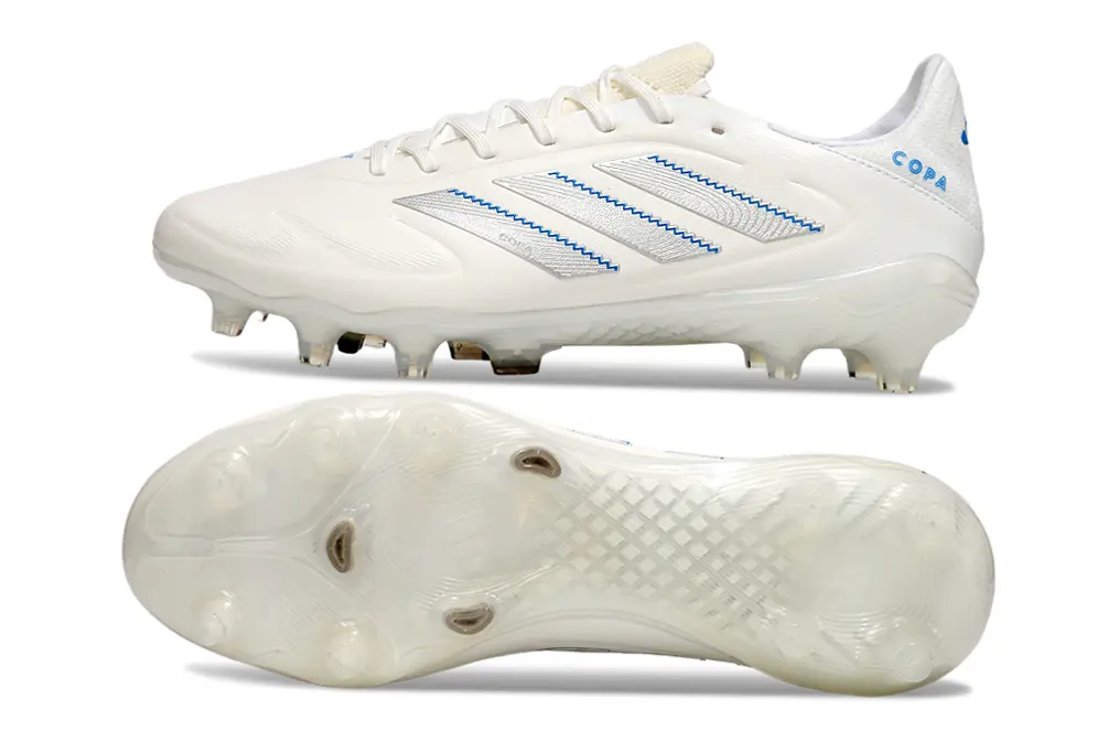 Copa Pure Elite 3 Blanc/Argenté/Bleu (FG) Bonplancrampons