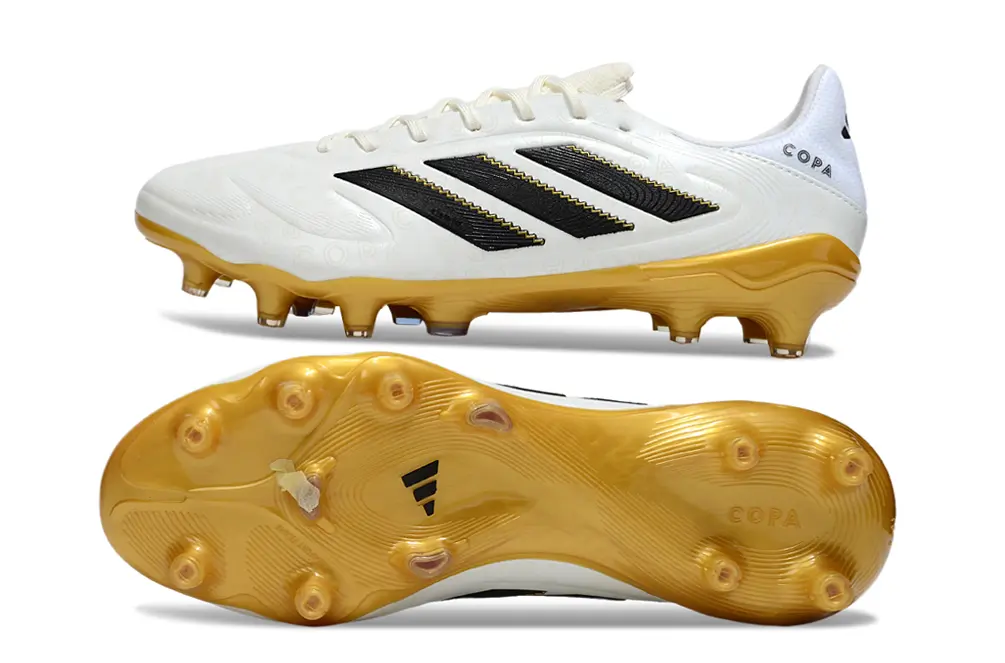 Copa Pure Elite 3 Blanc/Noir/Doré (FG) Bonplancrampons
