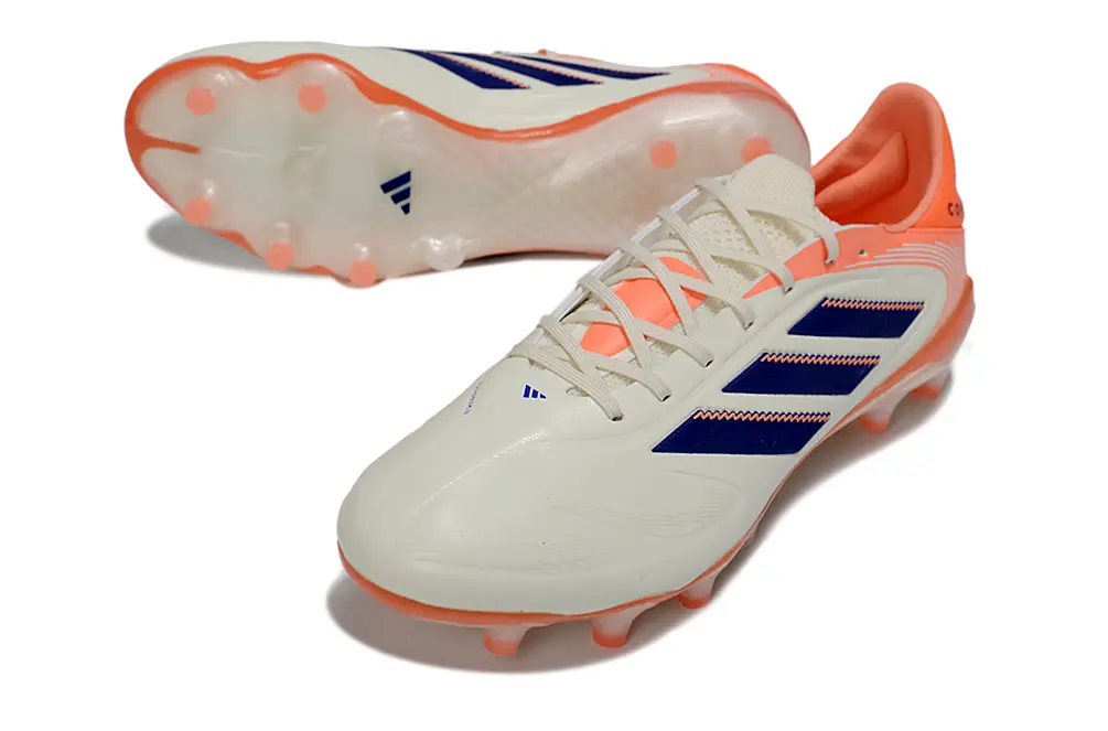 Copa Pure Elite 3 Orange Saumon/Blanc/Bleu (FG) Bonplancrampons