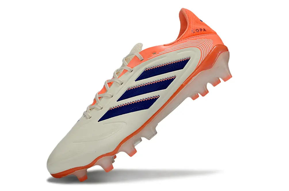 Copa Pure Elite 3 Orange Saumon/Blanc/Bleu (FG) Bonplancrampons