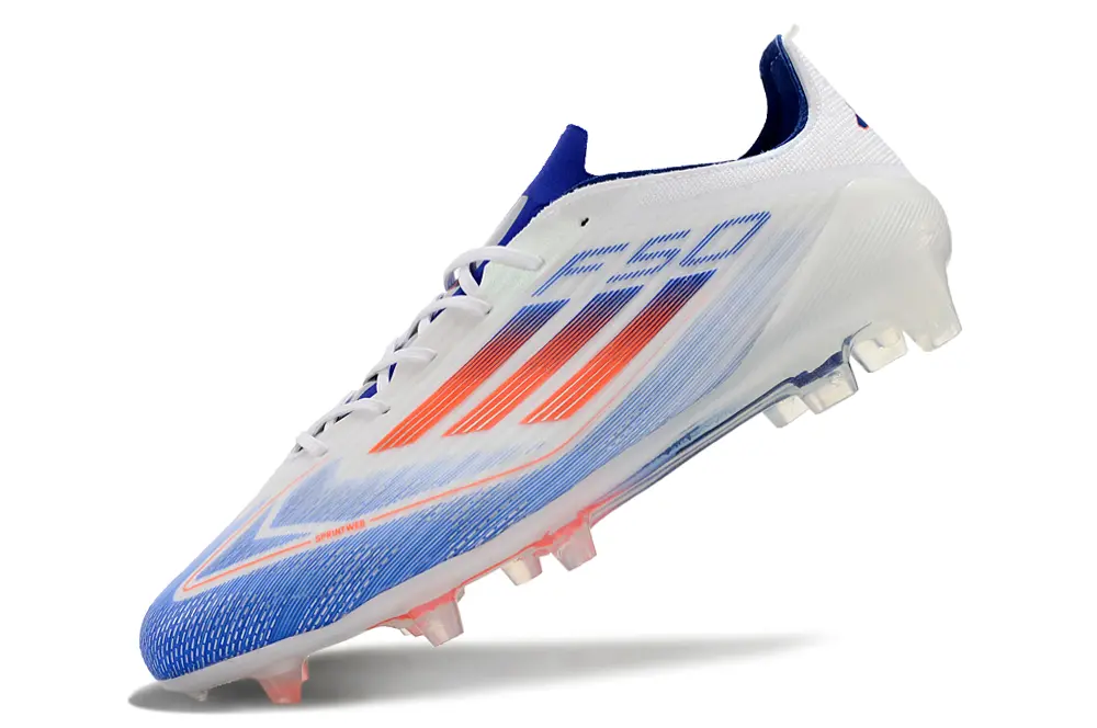 F50 Elite Blanc/Blanc/Rouge (FG) Bonplancrampons