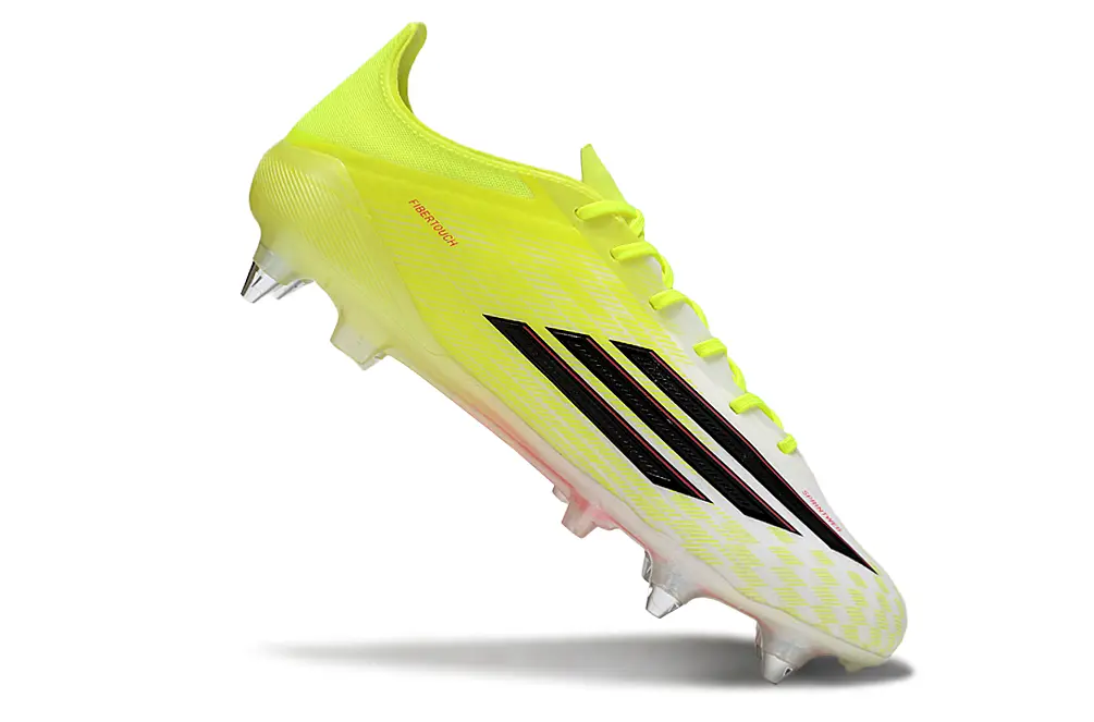 F50 Elite Blanc/Jaune/Noir (SG) Bonplancrampons