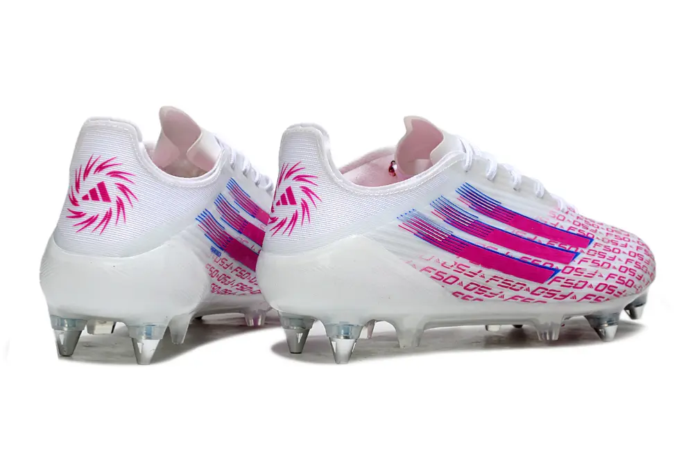 F50 Elite Blanc/Rose (SG) Bonplancrampons