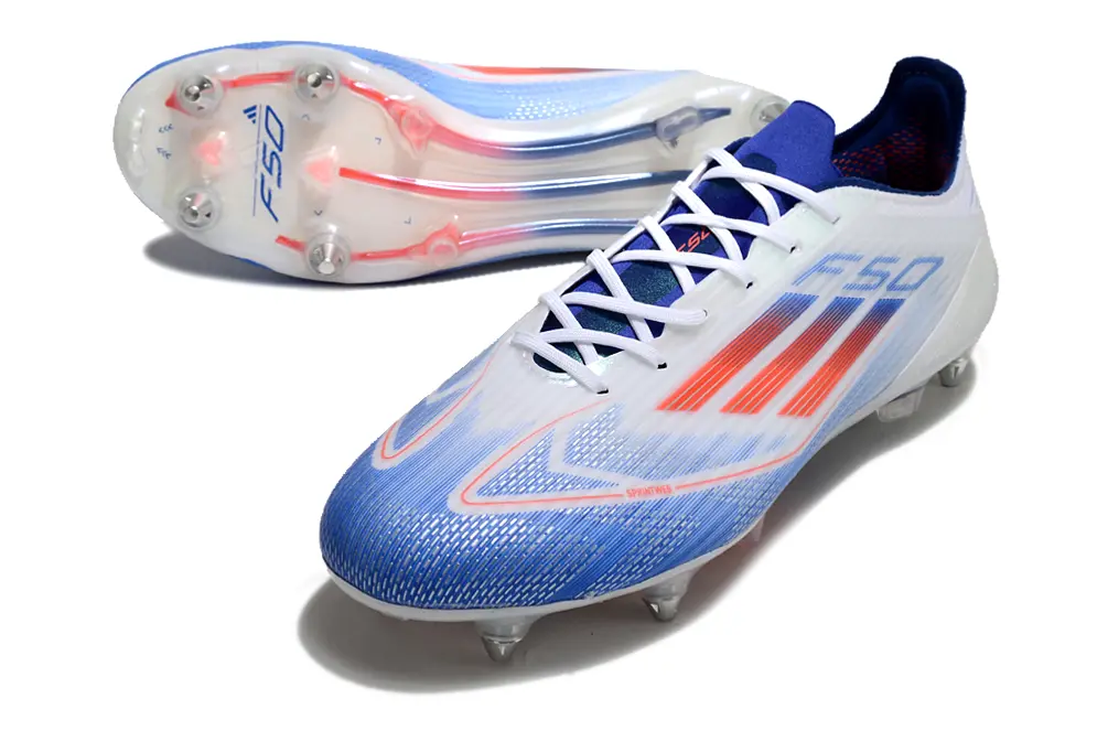 F50 Elite Bleu/Blanc/Rouge (SG) Bonplancrampons