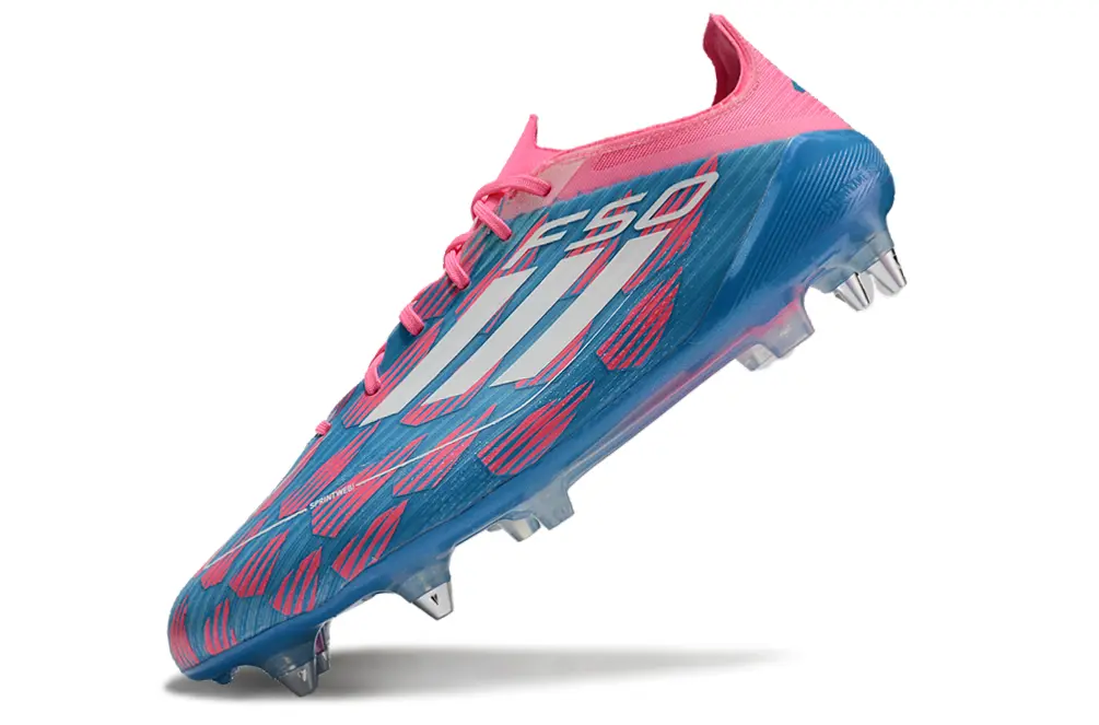 F50 Elite Bleu/Rose (SG) Bonplancrampons