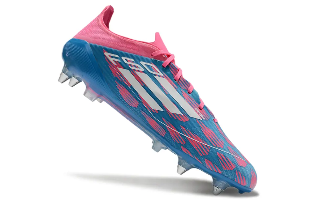F50 Elite Bleu/Rose (SG) Bonplancrampons