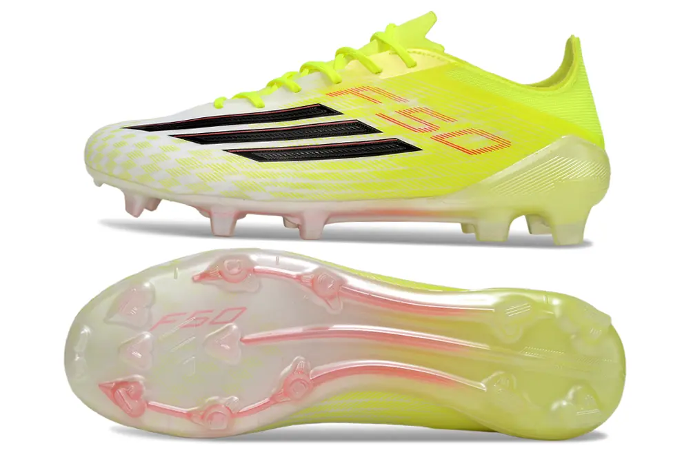 F50 Elite Jaune/Blanc/Noir (FG) Bonplancrampons