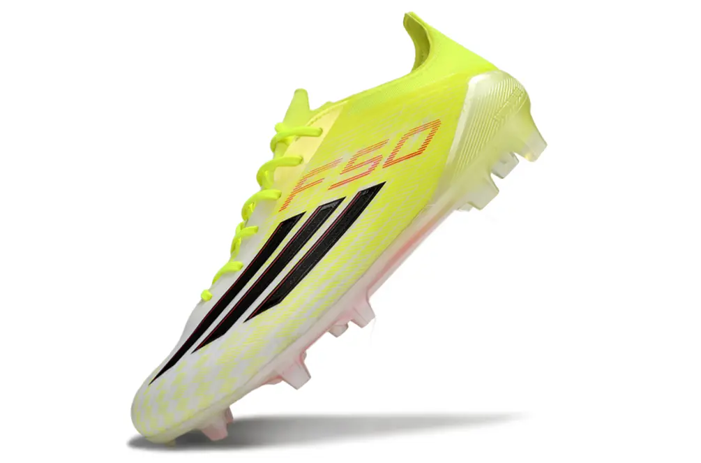 F50 Elite Jaune/Blanc/Noir (FG) Bonplancrampons