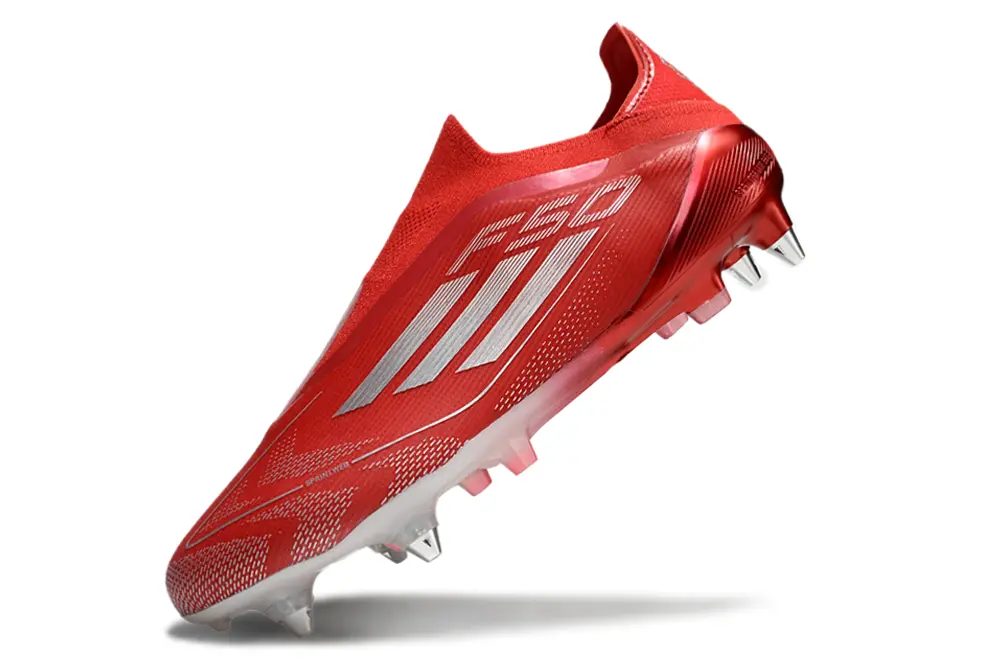 F50 Elite Laceless 25éme Anniversaire Soccer.com Rubis (SG) Bonplancrampons