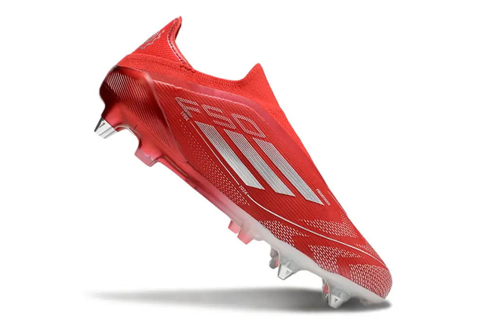 F50 Elite Laceless 25éme Anniversaire Soccer.com Rubis (SG) Bonplancrampons