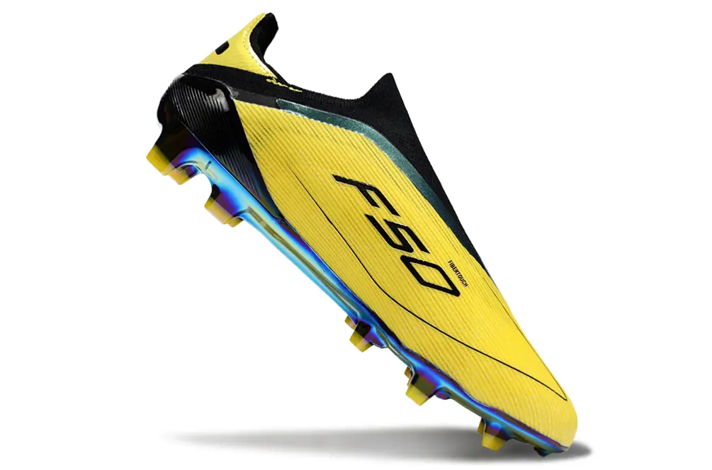 F50 Elite Laceless Jaune/Noir (FG) Bonplancrampons