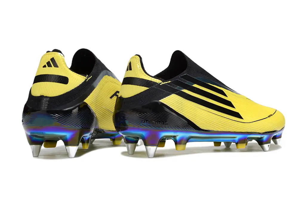 F50 Elite Laceless Jaune/Noir (SG) Bonplancrampons