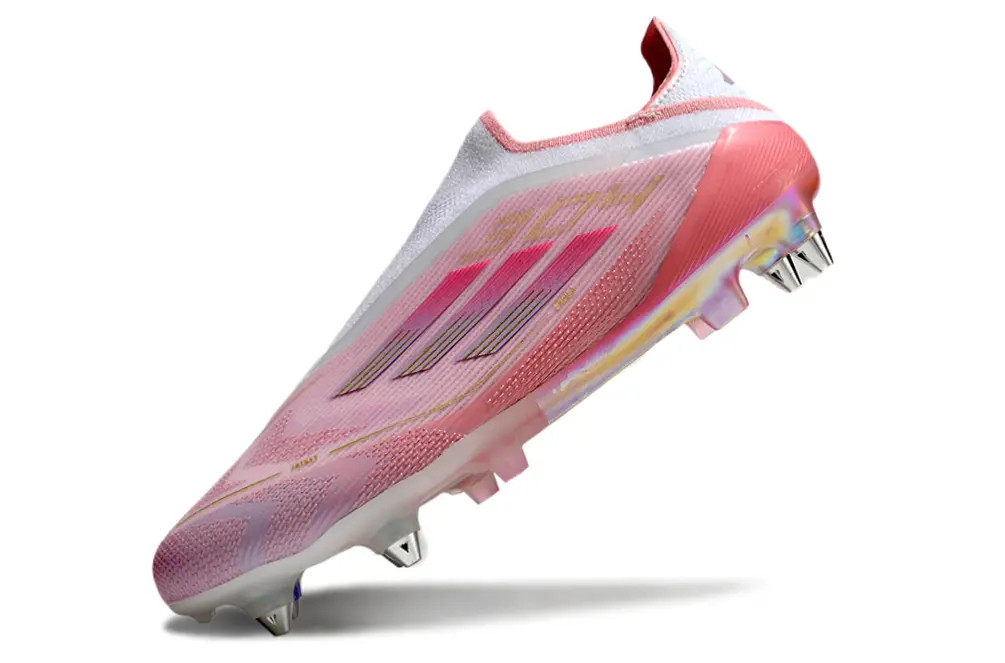 F50 Elite Laceless Lamine Yamal Rose (SG) Bonplancrampons